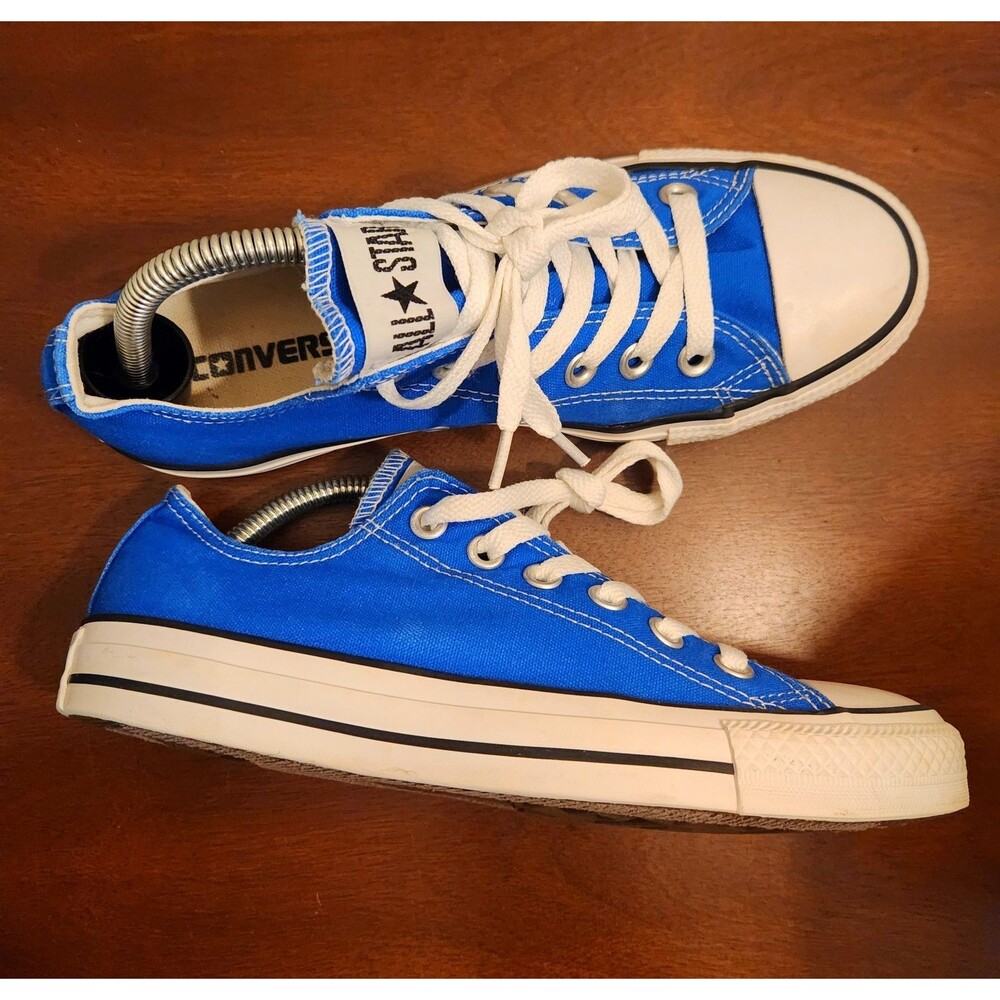 Converse Unisex CT All Star Low 135514F Blue Shoes Womens 7 Mens 5 Seldom Worn